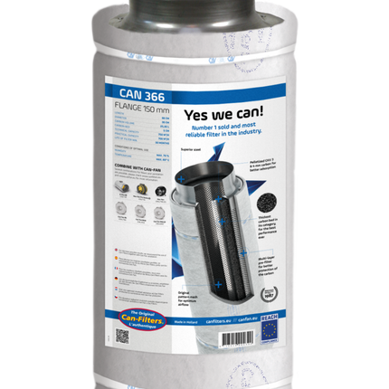 Can Carbon filter 66cm, 700 m3