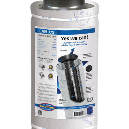 Can Carbon filter 75cm, 1000 m3