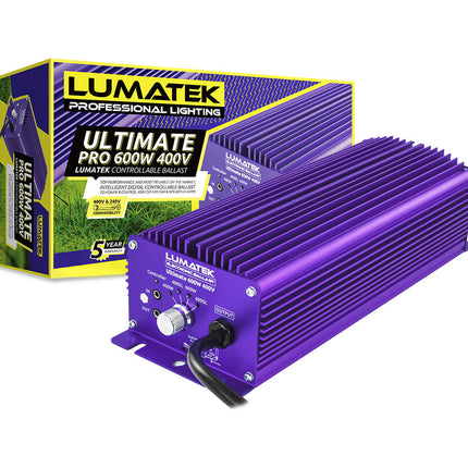 LUMATEK Ultimate Pro 600W 400V dimbare en regelbare ballast