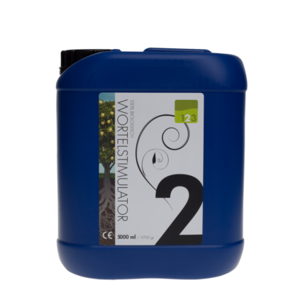 Zeer krachtige wortelstimulator van het merk Woma 123 tuntechniek. in grote can van 5 liter.