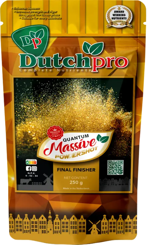 Dutch Pro Quantum Powder. De afharder van Dutch Pro. Het is een  extreme Bloeistimulator voor de bloeifase.